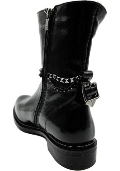 20713K Kadın Deri Bot modelleri