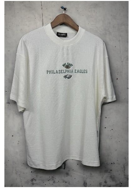 Phıladelphia Oversize T-Shirt Beyaz