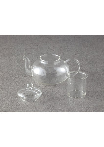 Mariza Borosilkat Süzgeçli Demlik Şeffaf fiyatları