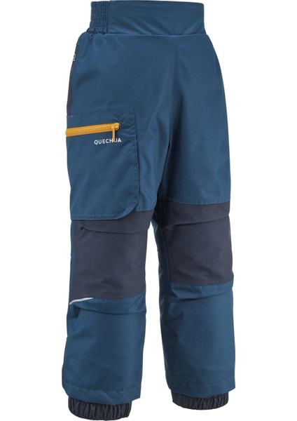 Quechua Çocuk Sıcak Tutan ve Su Geçirmez Outdoor Pantolon - Mavi - SH500 Mountain