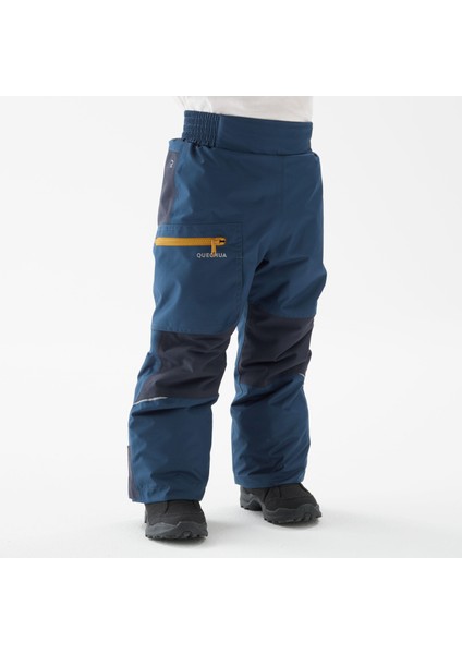 Quechua Çocuk Sıcak Tutan ve Su Geçirmez Outdoor Pantolon - Mavi - SH500 Mountain modelleri