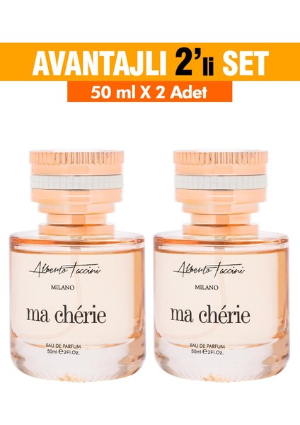 2'li Set Alberto Taccini Ma Chérie Kadın Parfüm 50 ml