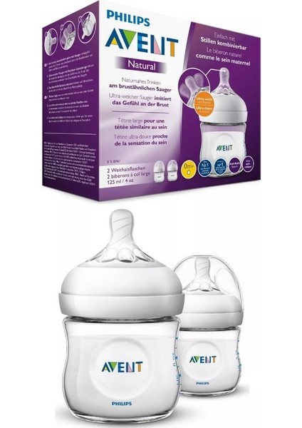 Philips Avent Avent Natural Pp Biberon 125 ml 2'li