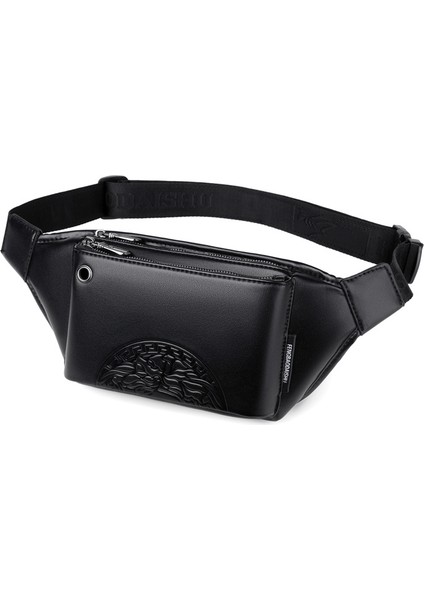 Erkek Bel Çantası Büyük Kapasiteli Erkek Göğüs Çantası (Yurt Dışından)