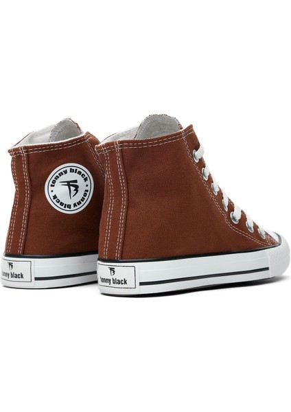 Unisex Kahve Rahat Kalıp Sneaker Ayakkabı
