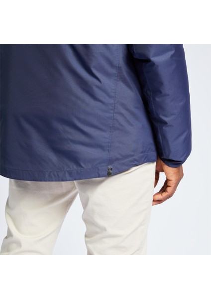 Tribord Erkek Yelkenli - Kalın Mont - Lacivert/Bej - Sailing 100 fırsatları