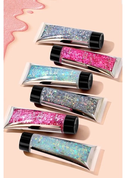 Göz Ve Vücut Simi Jel Glitter Beyaz Hologramlı 50ml fiyatları