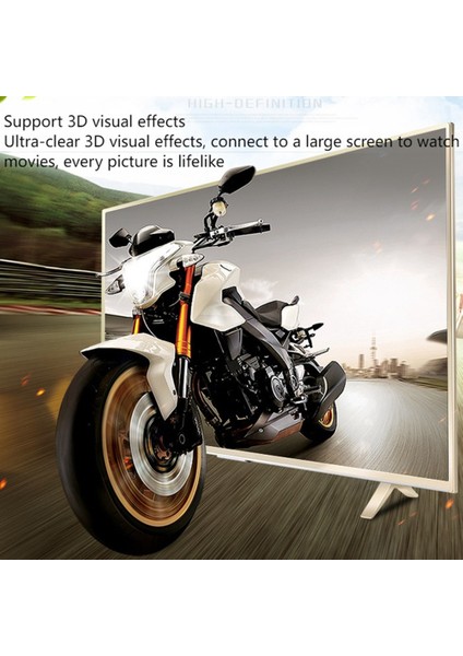 HDMI Uyumlu Kablo,erkek-Erkek Flex Kablo,destek 48GBPS 8K@60HZ Çözünürlük, Xbox Ps4/ps5 Monitör Için (3 Metre) (Yurt Dışından)