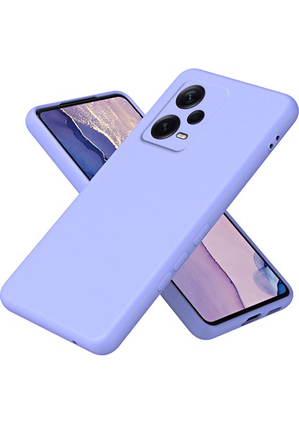 Xiaomi Redmi Için Note 12 Pro+ 5g 2,2mm Kalu Telefon Kılıfı Kıvlatıcı Fiber Astar Tpu Kapağı-Mor (Yurt Dışından)
