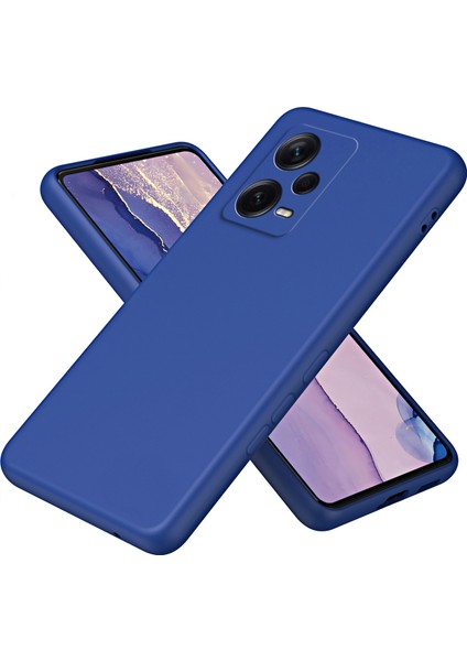 Xiaomi Redmi Için Note 12 Pro+ 5g 2.2mm Kalu Telefon Kılıfı Kıta Karşıtı Fiber Astar Tpu Kapağı-Mavi (Yurt Dışından)