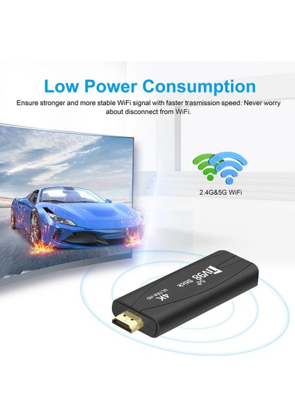 TV98 Tv Stıck 2G+16G ANDROID12.1 2.4g 5g Wifi Android Akıllı Tv Kutusu 4K 60FPS Set Üstü Kutusu (Yurt Dışından)