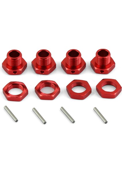 Arrma 1/8 6 S Typhon 1/7 Ihlal Sınırsız F1 17 mm Metal Bağlayıcı, Metal Takma ve Yükseltme Parçaları, Mavi (Yurt Dışından)