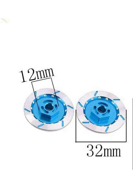 Rc Model Araba Alüminyum Alaşımlı Fren Diski 1/10 Düz Spor Araba Hub 12MM Çoğaltıcı Fren Diski, D3/d4 HSP94123 Tamıya, Kırmızı (Yurt Dışından) indirimleri