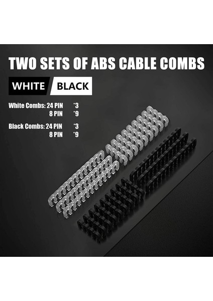 Psu Kablo Uzatma Kiti 30CM, Kablo Taraklı Uzatma Güç Kaynağı Kablosu 24PIN 8pin(4+4) 8pin(6p+2p) Atx Gücü Için (Yurt Dışından) fiyatları