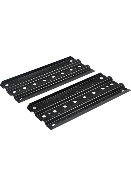 2 Adet Metal Kum Merdiveni Kurtarma Rampaları Kurulu Kaçış Kurulu 1/10 Rc Paletli Araba Eksenel SCX10 Traxxas Trx4 Parçaları, Siyah (Yurt Dışından)
