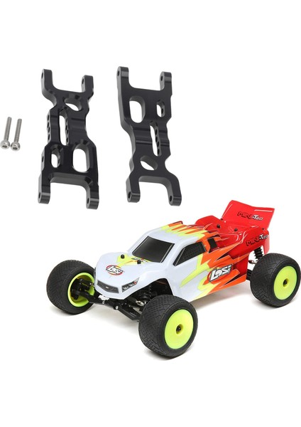 Sıcak Yarış Alüminyum Ön Salıncak Kolu Için 1/18 Rc Araba Losi 2WD Mini-T2 Yedek Parça (Yurt Dışından)