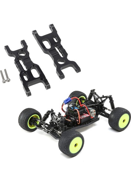 Sıcak Yarış Alüminyum Ön Salıncak Kolu Için 1/18 Rc Araba Losi 2WD Mini-T2 Yedek Parça (Yurt Dışından)
