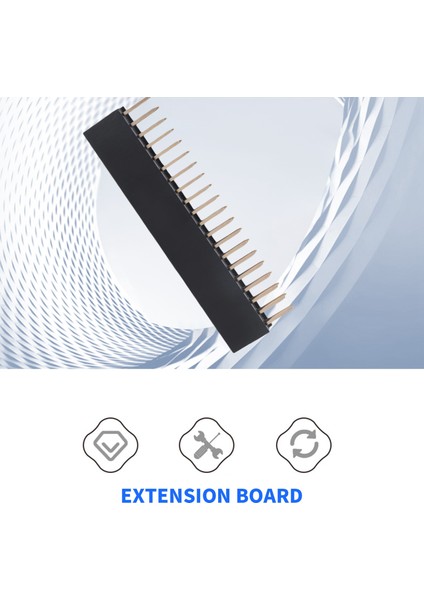 12 Adet 40 Pin Gpıo Başlık Kiti 20X2 Pin Sağ Açı Gpıo Başlık Soketi Ahududu Pi Için SIFIR/4B/3B+/3B/3A+ (Yurt Dışından)