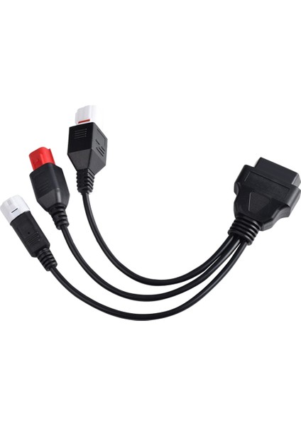 Motosiklet Yamaha 3pin 4pin ve Honda 6pin Obd2 Teşhis Bağlantı Kablosu Yamaha Motosiklet Obd Uzatma Kablosu (Yurt Dışından)