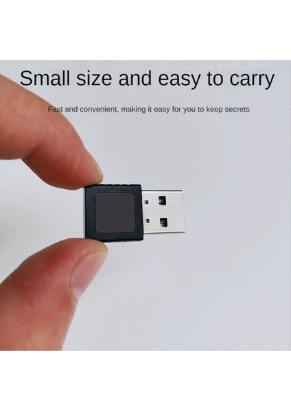 2 Adet Mini USB Parmak Izi Okuyucu Modülü Cihazı Windows 10 11 Için USB Parmak Izi Okuyucu Merhaba Biyometri Güvenlik Anahtarı (Yurt Dışından)