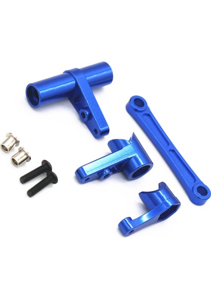 Wltoys 104009 12402-A Rc Araba Için Metal Direksiyon Bileşenleri Yükseltme Parçaları Aksesuarları, Mavi (Yurt Dışından) fiyatları
