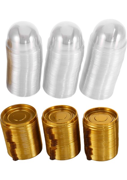 150 Adet Şeffaf Plastik Mini Cupcake Kutuları Muffin Pod Dome Muffin Kek Konteyner Kutusu Bireysel Cupcake Tatlı Konteyner (Yurt Dışından) fiyatları