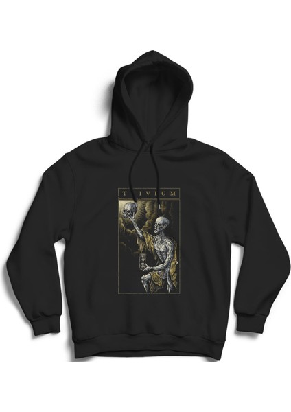 Trivium V4, Rock Metal Müzik Grubu Kapüşonlu Sweatshirt Hoodie