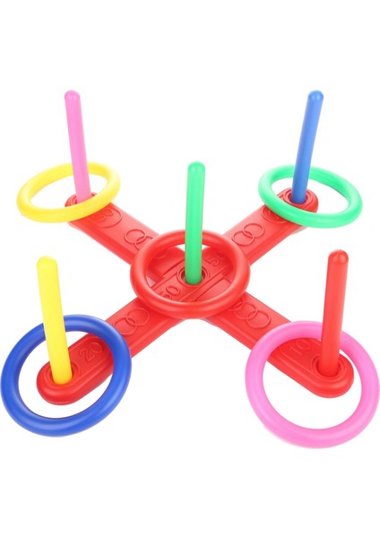 Halka Atma Oyunu Quoits Hoopla Set Quiots Mandal Halat Hedef Çocuk Partisi (Yurt Dışından)
