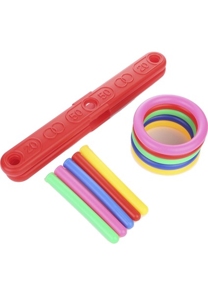 Halka Atma Oyunu Quoits Hoopla Set Quiots Mandal Halat Hedef Çocuk Partisi (Yurt Dışından)