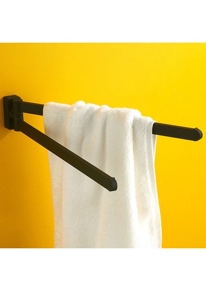 Döner Havluluk Hareketli Ikili Havluluk Kauçuk Siyah Aksesuarlar (Yurt Dışından) indirimleri