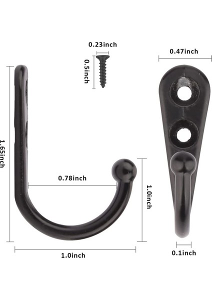 24 Takım Banyo Mutfak Için Vidalı Bornozluk Havluluk (Yurt Dışından) fırsatları