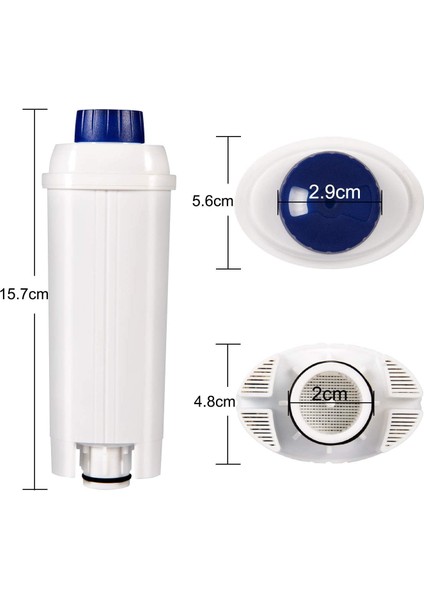 Delonghi Filtresi DLSC002 Için 5x Kahve Makinesi Filtrelerinin Değiştirilmesi (Yurt Dışından)