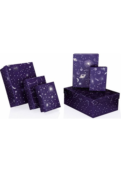 Cosmic Dikdörtgen 6'lı Hediye Kutusu Set 4-BX69930-2071