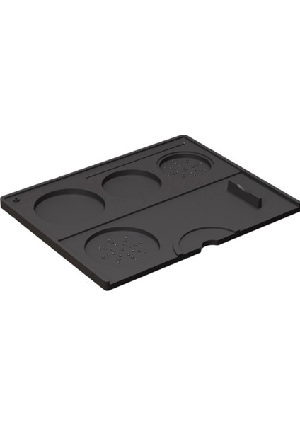 Espresso Tampon Mat Silikon Kahve Tamper Mat-Gri (Yurt Dışından)