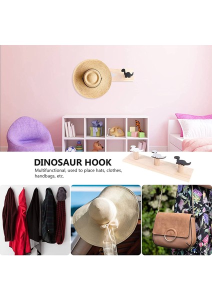 Adet Çocuk Dinozor Duvara Monte Kancalar Boys Yatak Odası Süslemeleri C (Yurt Dışından) modelleri