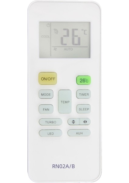 Midea Klima RN02A RN02B Için Klima Uzaktan Kumandası (Yurt Dışından)
