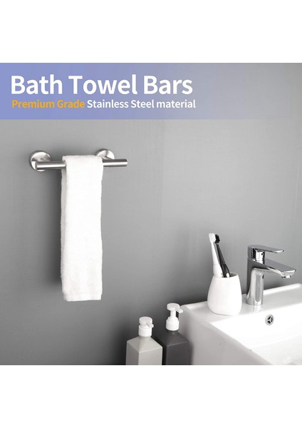 Havlu Çubuğu, Banyo Gümüşü Için 9 Inç Mat Siyah Tekli Havlu Askısı (Yurt Dışından) fırsatları