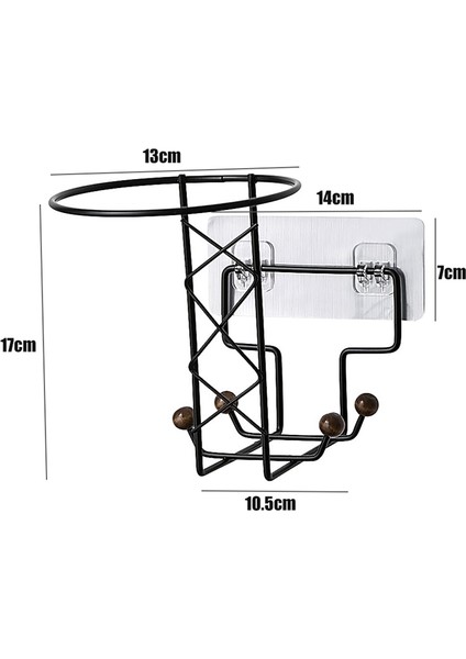 Duvara Monte Motosiklet Kaskı Tutacağı 4 Mont Şapka Kancası - Beyaz (Yurt Dışından) modelleri