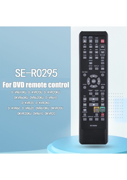 SE-R0295 Toshiba DVD Video Kaydedici Için Uzaktan Kumanda (Yurt Dışından)