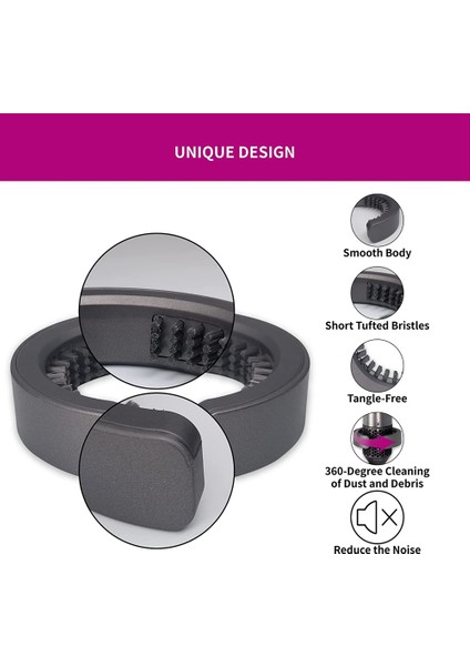 Dyson Airwrap Styler HS01 HS05 Filtre Temiz Fırça Eki Için 2 Adet Filtre Temizleme Fırçası (Yurt Dışından)