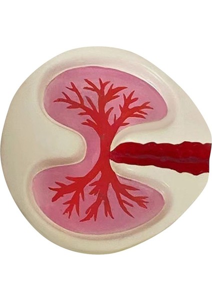 Şekli Küllük Tablası Kırmızı Komik Küllük Masaüstü Ev Dekorasyonu (Yurt Dışından)