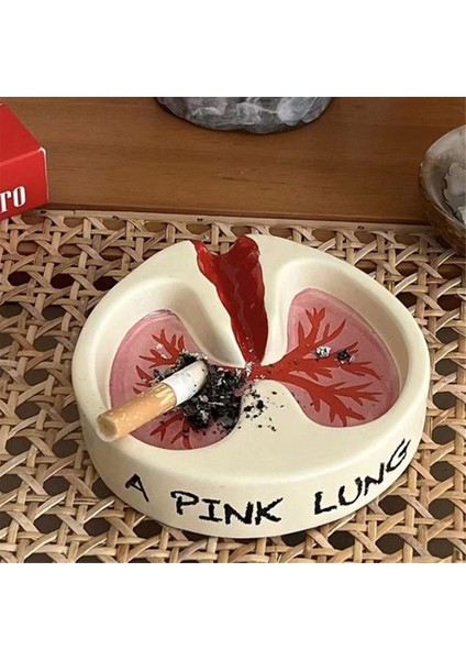 Şekli Küllük Tablası Kırmızı Komik Küllük Masaüstü Ev Dekorasyonu (Yurt Dışından) fiyatları