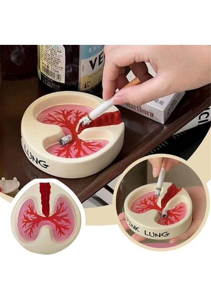 Şekli Küllük Tablası Kırmızı Komik Küllük Masaüstü Ev Dekorasyonu (Yurt Dışından) fırsatları