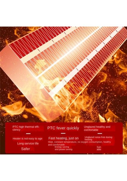 Uzay Isıtıcı, 500W Elektrikli Isıtıcı Fanı, Ofis Odası Ev Abd Tak Için (Yurt Dışından)