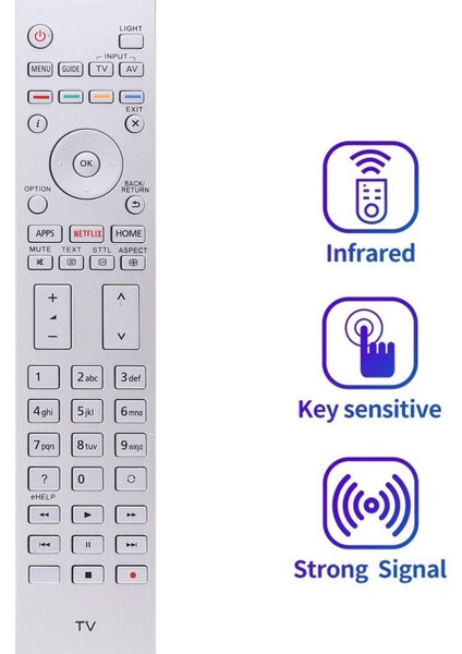 Panasonic LCD Tv Için Uzaktan Kumanda N2QAYA000097'YI Değiştirin (Yurt Dışından) indirimleri