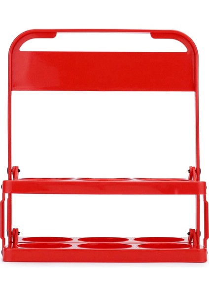 Katlanabilir Plastik Içecek Taşıyıcı, 2'li Paket Kırmızı Içecek Taşıyıcı (Yurt Dışından)