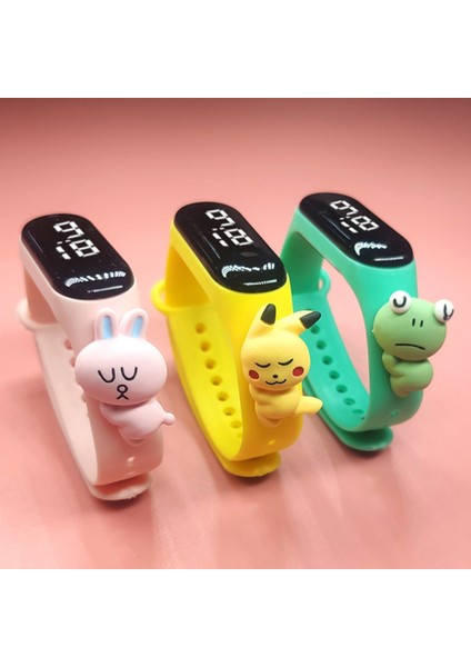 Dijital LED Su Geçirmez Çocuk Izle Erkek Kız I Için Dokunmatik Bilezik (Yurt Dışından) modelleri