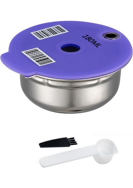 Bosch Tassimo Makinesi Doldurulabilir Filtre Için Kahve Kapsülü Pod 180ML (Yurt Dışından)