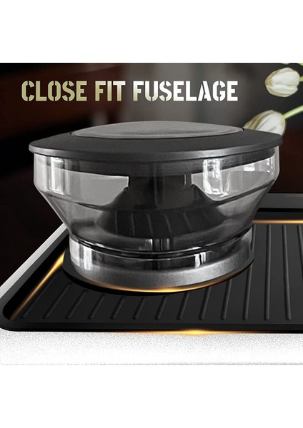 Breville 870/880 Için Sıkıştırma Matı, Espresso Sıkıştırma Matı Siyah (Yurt Dışından)