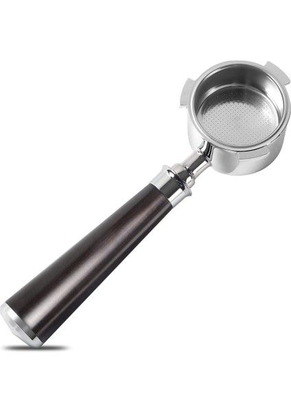51MM Portafilter 3 Kulaklı, Paslanmaz Çelik, Ahşap Saplı ve Filtreli (Yurt Dışından)